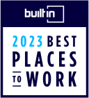 Badge - Best Places to Work, Built In 2023