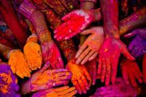 Hands for Holi
