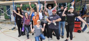 Realtor.com's Austin Team at Habitat Build